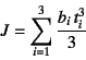 \begin{displaymath}
J=\sum_{i=1}^3 \dfrac{b_i t_i^3}{3}
\end{displaymath}